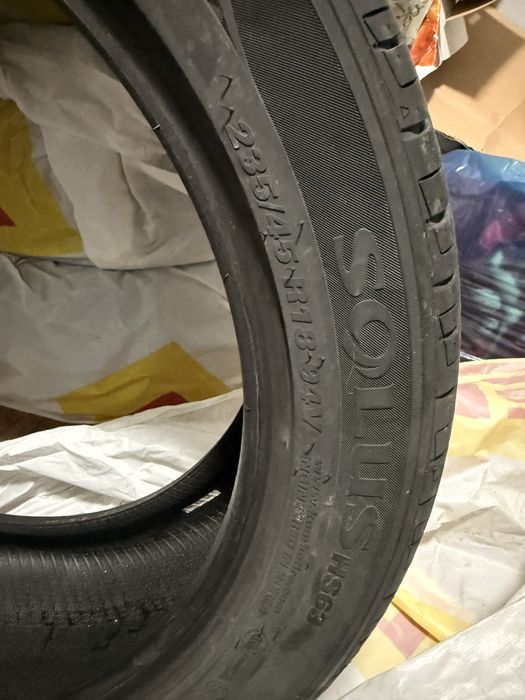 Продам комплект новых летних шин