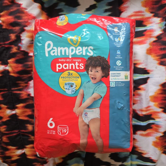 Памперс гащички размер 6