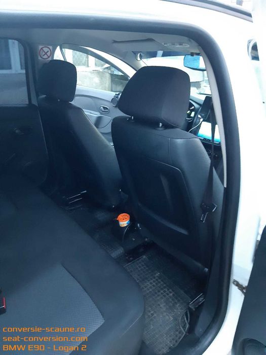 Sistem adaptare scaune de BMW E90/91/92 pe Logan Duster Sandero