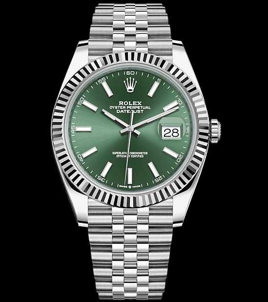 Rolex Datejust 41mm Steel and White Gold