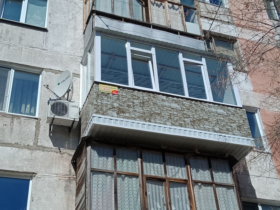 Балкон под ключ шкаф в подарок