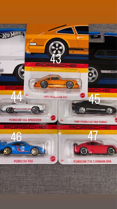 Hot Wheels колички различни видове