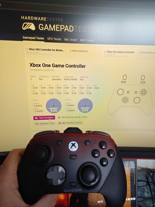 Нов джойстик Gamesir g7 pro.