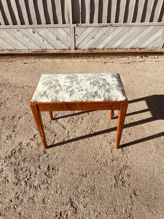 Винтидж пейка / табуретка – шведски дизайн, Mid-Century