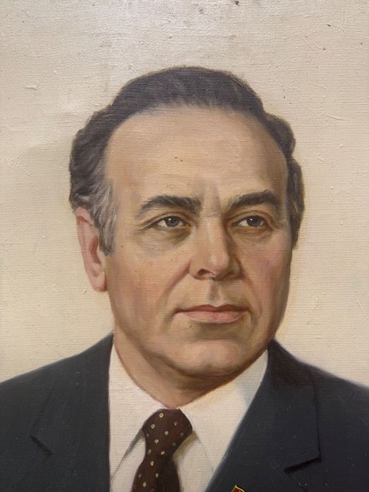 Портрет Гейдар Алиев  холст масло