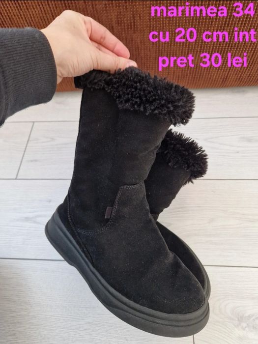 Ghete imblanite mărimea 34