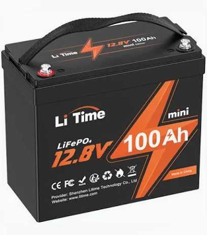 Baterie LiFePO4, LiTime, 12 V, 100 Ah MINI NOUA