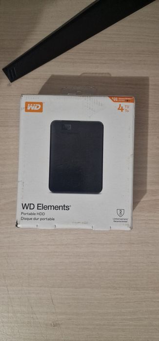 WD Elements 4TB HDD Nou