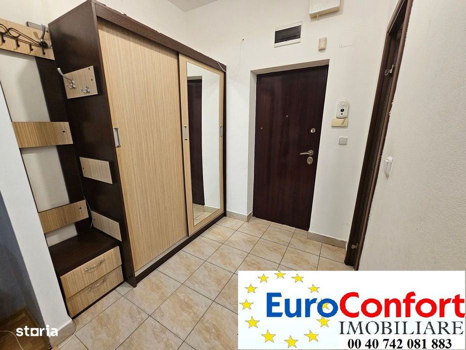 Inchiriez apartament 2 camere in Cartier Rezidential Ared Uta, balcon