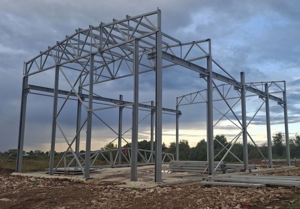 Изготовление Металлоконструкций/ Монтаж Ангар, Свх, Ворота, навес