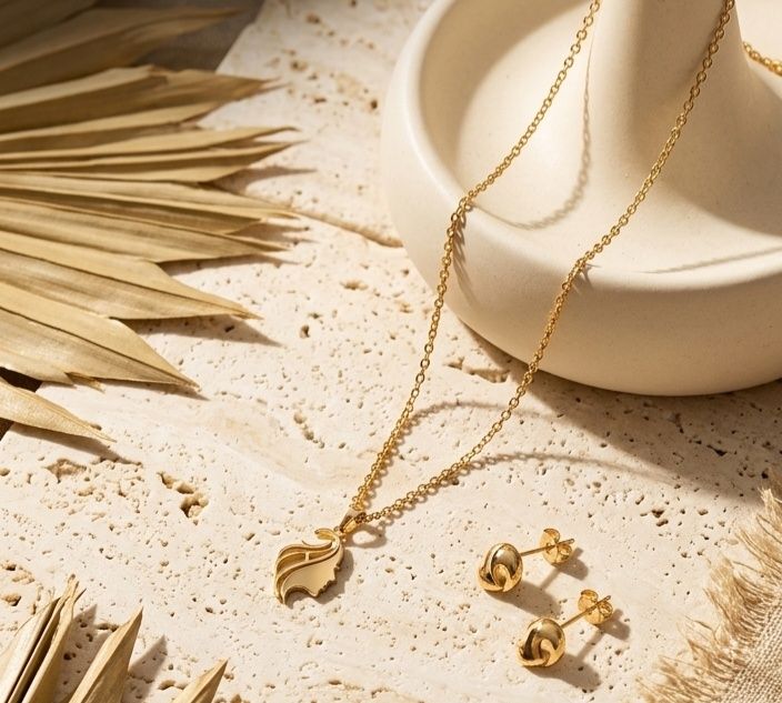 Tilla taqinchoq- Lady Gold