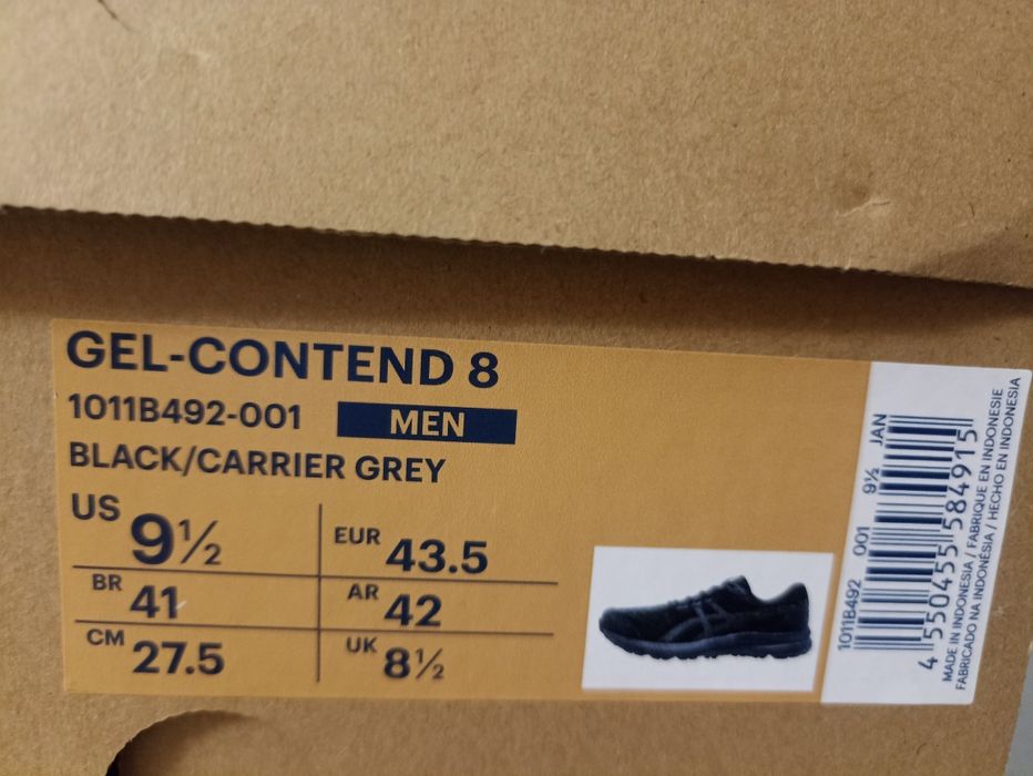Маратонки за бягане Asics Gel-Contend 8 размер 43,5