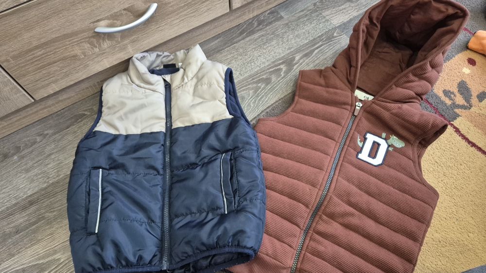 Детски елеци, 2 бр, рр 116