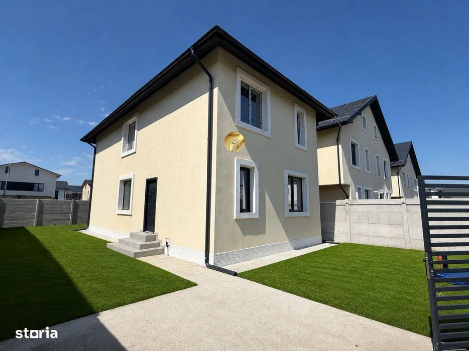 Vila individuala pe Parter in Bragadiru , 4 camere,200mp teren,
