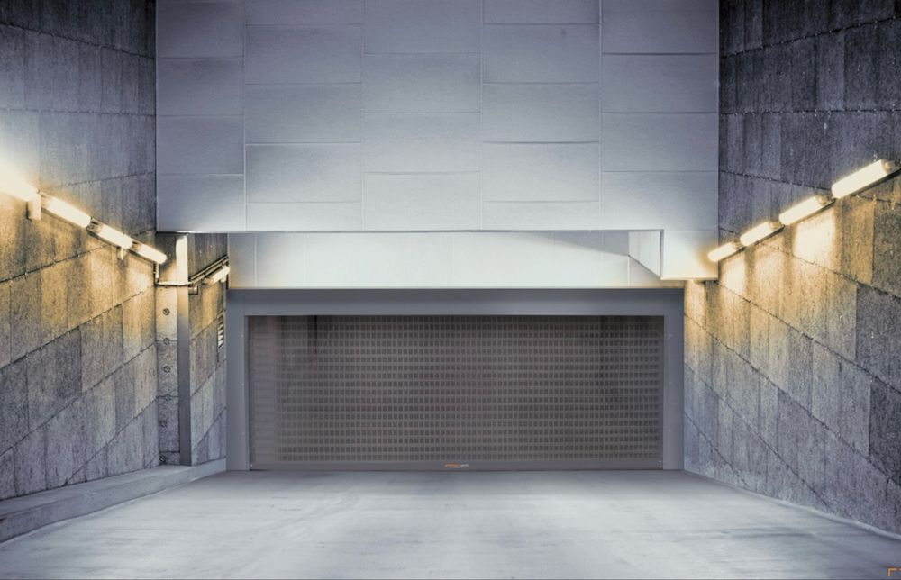 Скоростные автоматические ворота в Паркинг Efaflex (Германия) до 3м/с