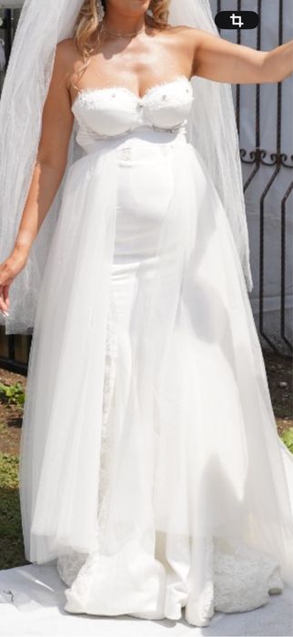 Rochie  mireasa purtata