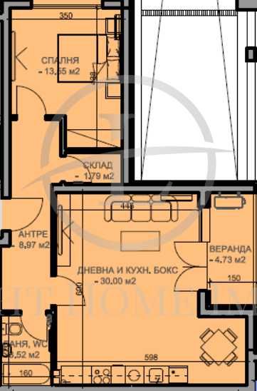 Продава се Двустаен апартамент в Пловдив, Кючук Париж - 87 кв.м за 1091 €/кв.м - Снимка #5