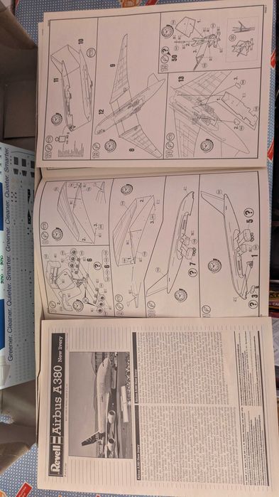 Сглобяем модел Еърбъс А380 Revell,