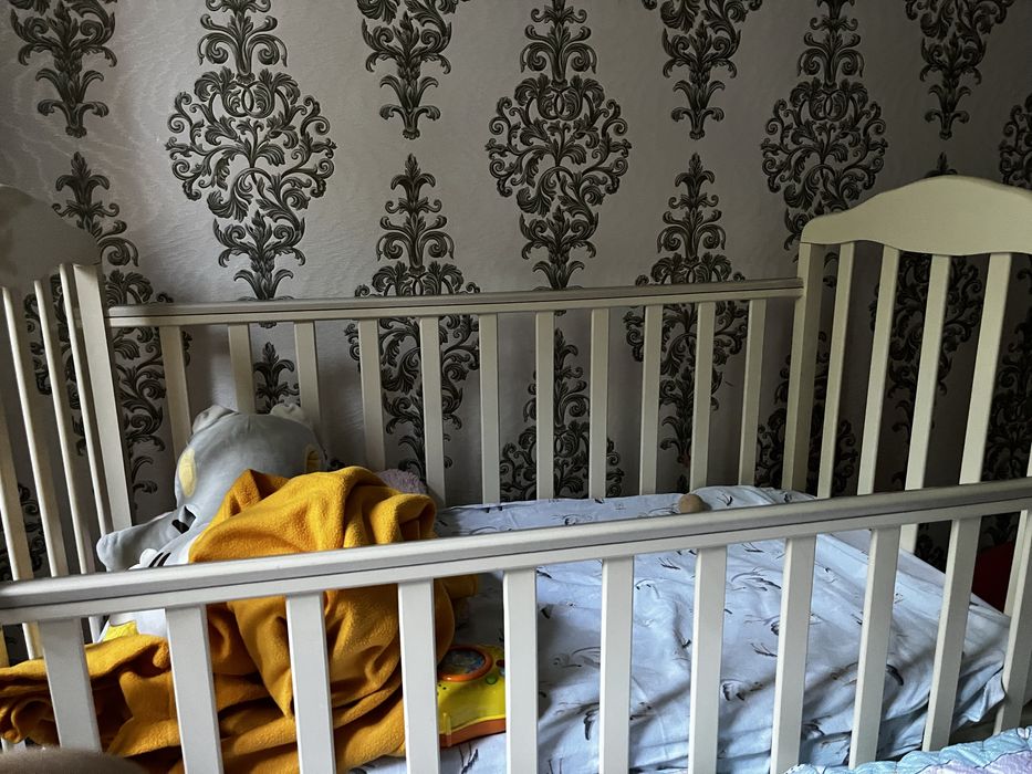 Манеж детская с механизмом