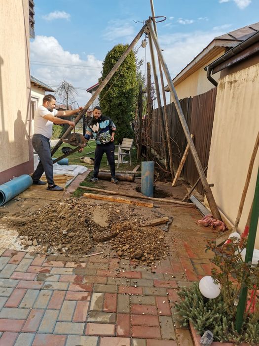 Foraje puțuri apa și prelungirii puțuri