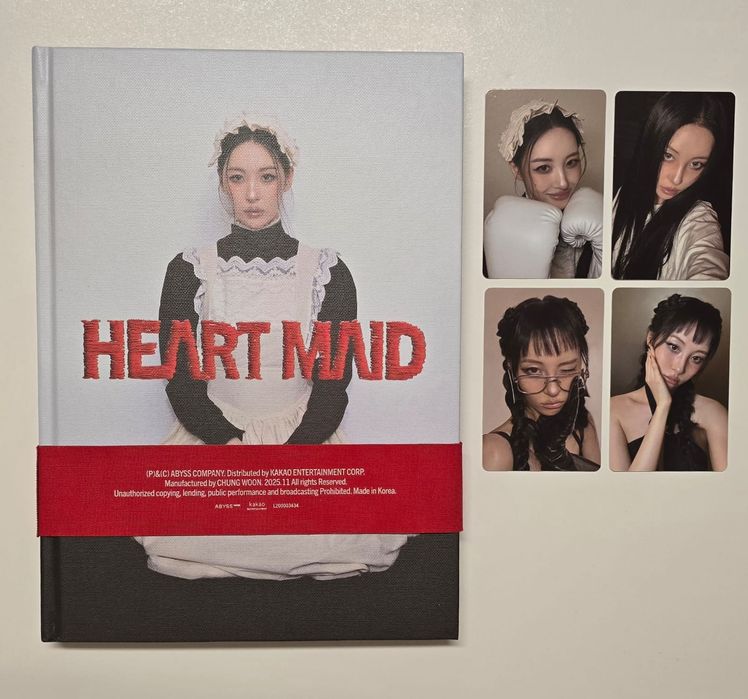 Sunmi Heart Maid KPop Album (photocards la alegere)