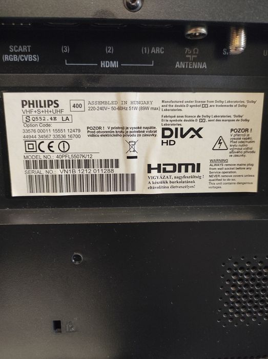 LED Телевизор PHILIPS 40 инча