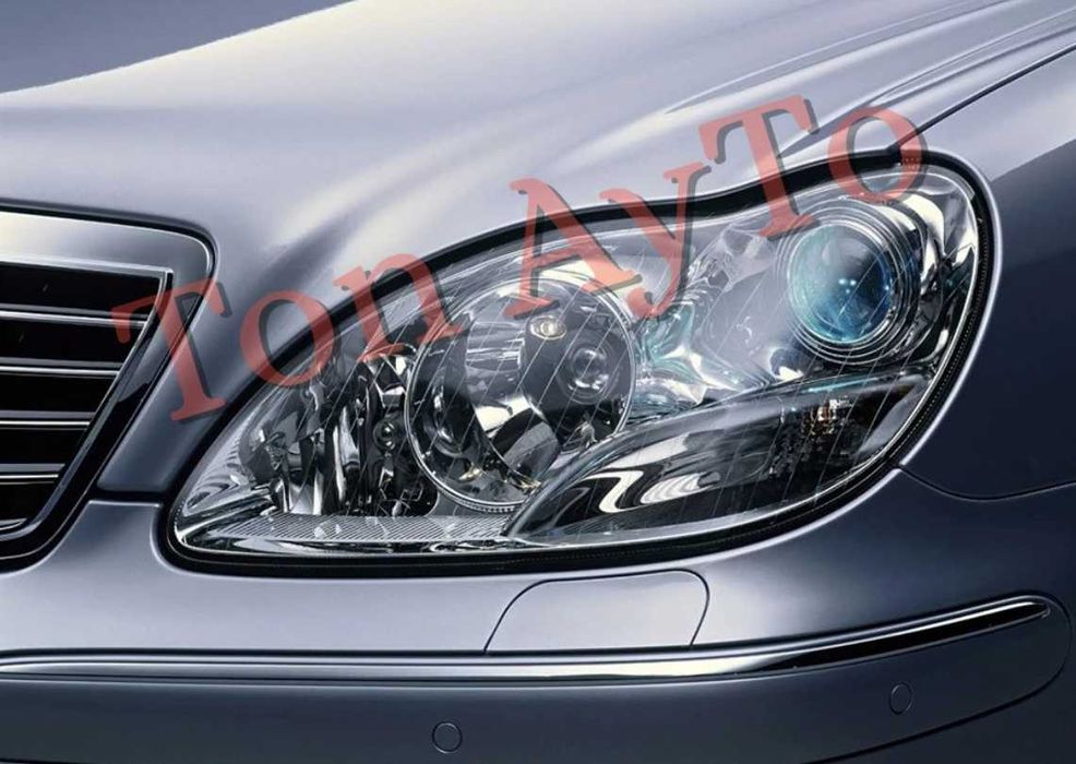 Капаци Фарове Мерцедес W220 Mercedes W220 1998 - 2006 S Класа Стъкла Фарове Капаци Комплект
