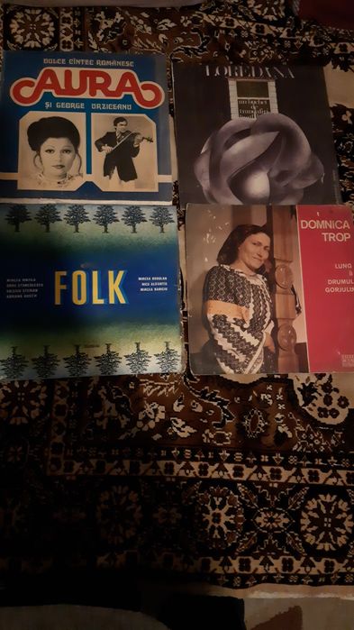 Placi vinil muzica ușoară și populara românească și internationala