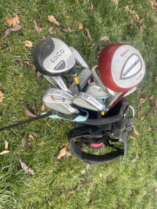 Wilson dunlop Golf Stand Bag/ Geanta /Crose 12 bucati