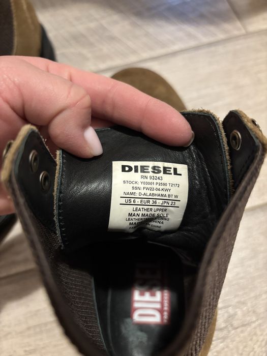 Ботинки весна осень diesel