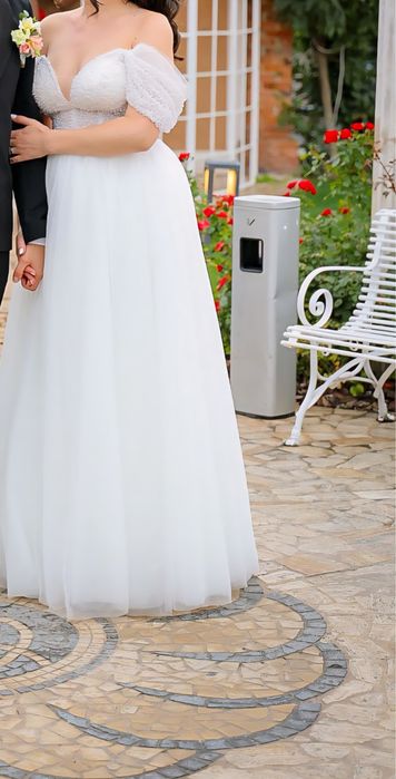 Rochie de mireasă + voal