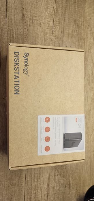 Synology DS 124 NAS Мрежови сторидж