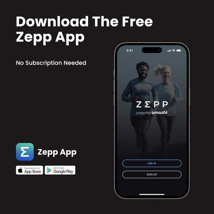 Смарт часовник Amazfit Active 42mm - GPS, Разговори, AMOLED (Черен)