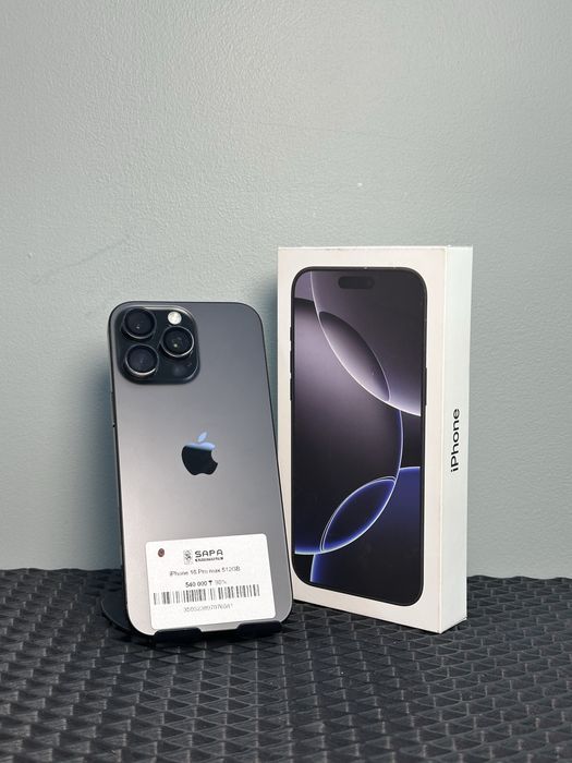 Айфон 16 про макс 512гб черный