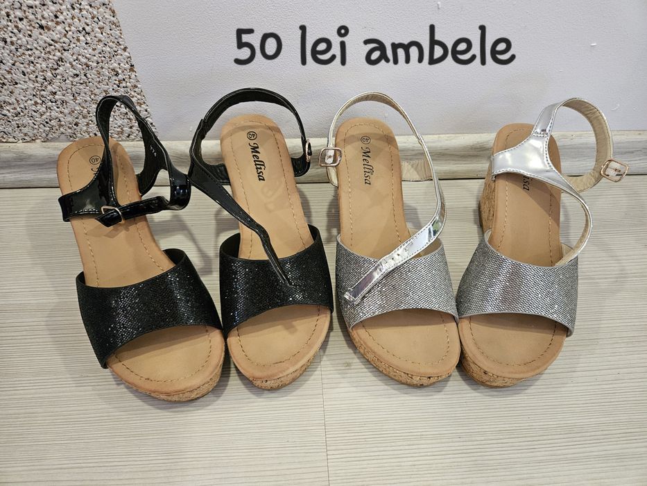 Încălțăminte femei multe perechi sandale noi