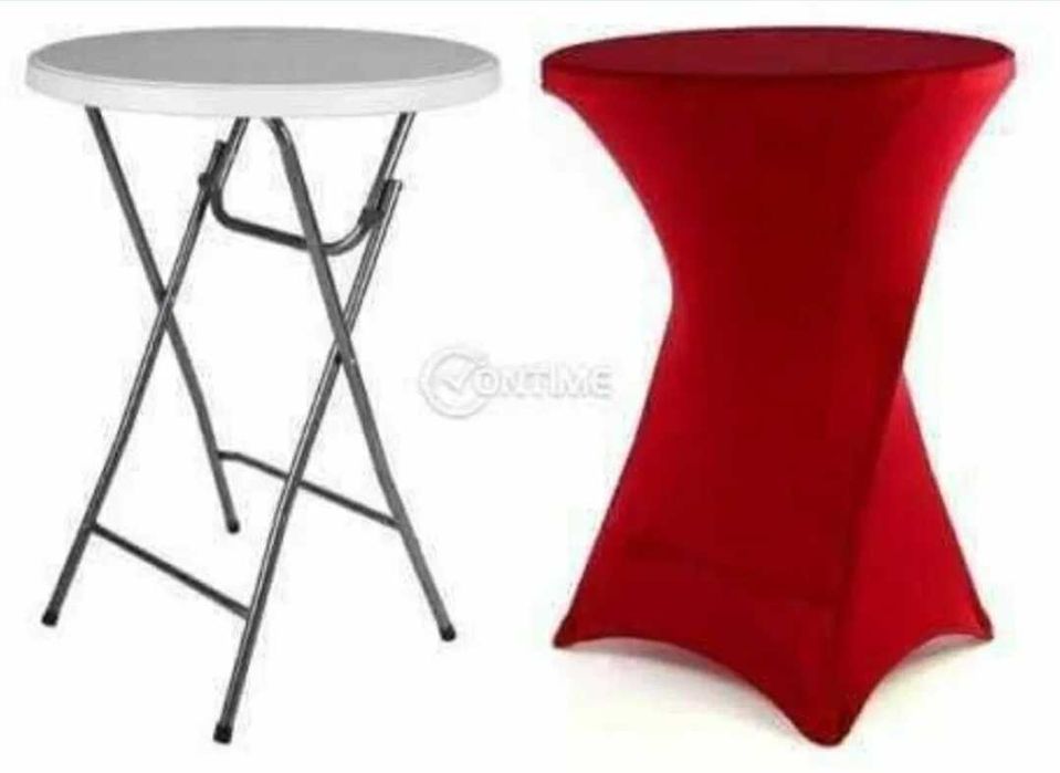 Маса Кетъринг Сгъваема Кръгла 4 размера Чисто нови