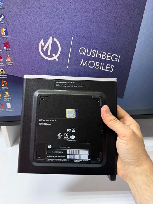 i3/8/128GB SSD HP Elitedesk DDR4 Ofis uchun juda qulay komp Mini Pc