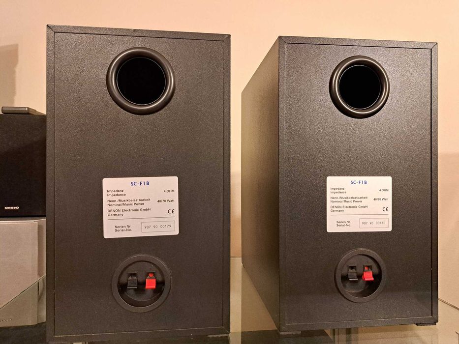 Boxe de raft HiFi Denon SC-F1B , 40/70 wati