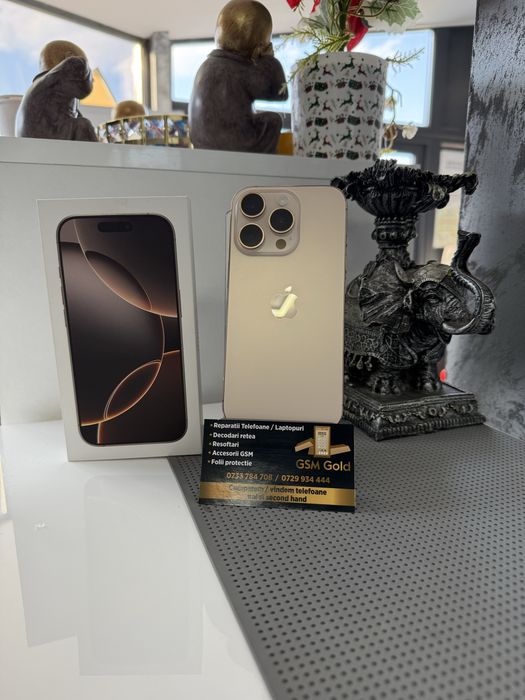 Vand iphone 16 pro 512 gb baterie 96%