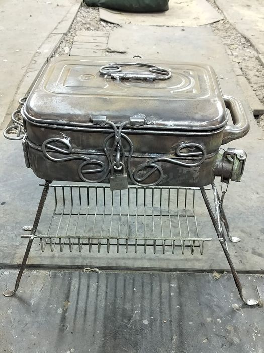 Мангал шашлык жарить