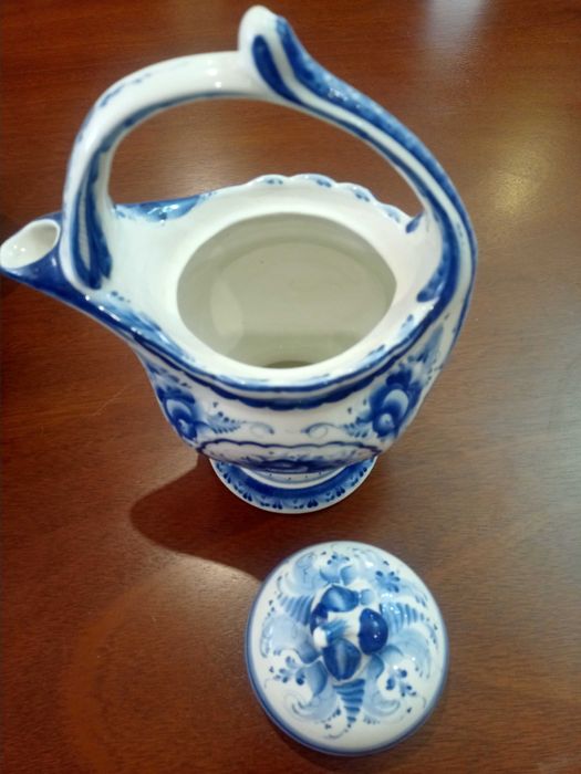 Чайники посуда Гжель