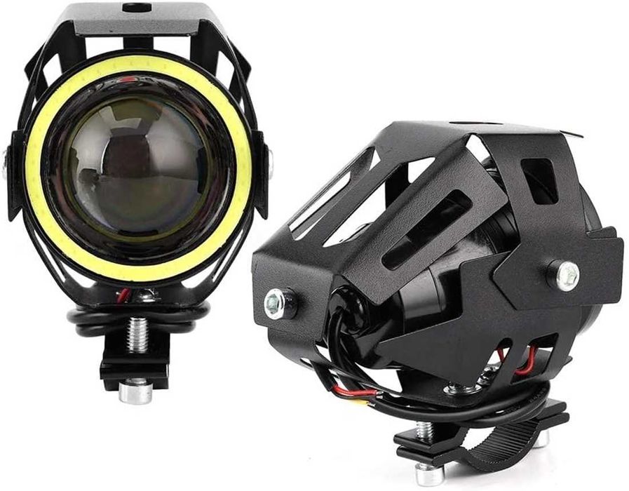 LED халогени за Мотор с дневна светлина 12V - 3 режима на работа.