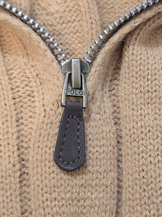 Pulover Ralph Lauren Fermoar ~ Marimea M ~ Nou