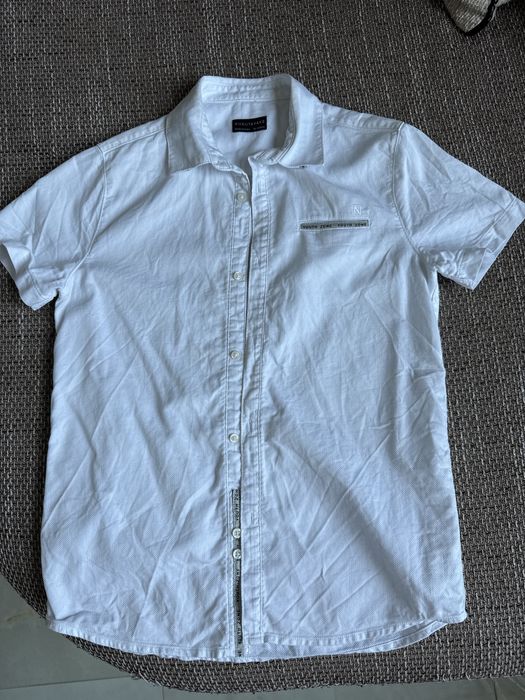 Ризи детска бяла и синя