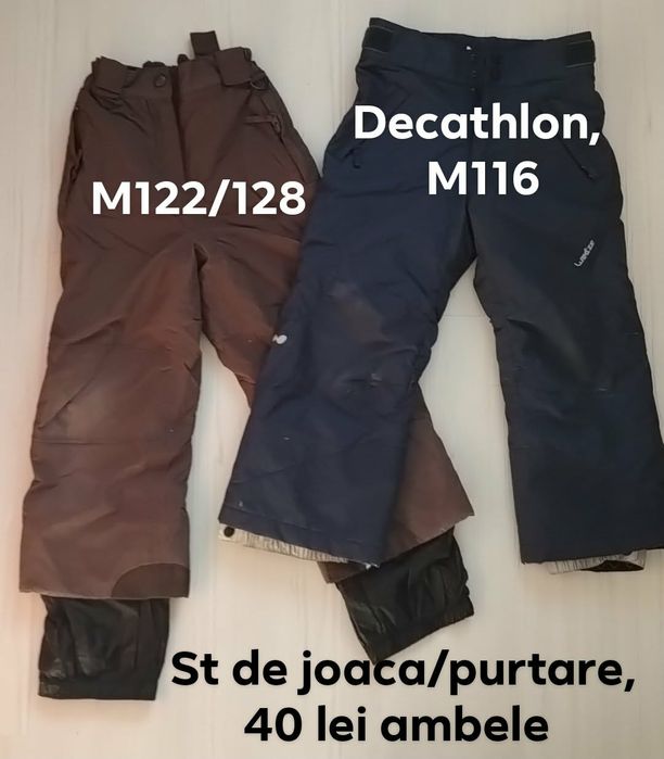 Pantaloni zăpadă m122/128 (stare de joaca)
