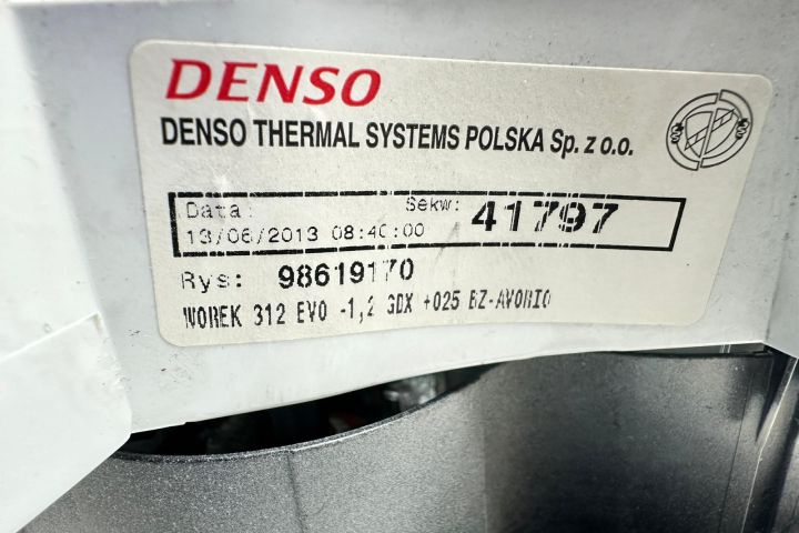 Comanda clima 98619170 Fiat 500 a 2-a generatie