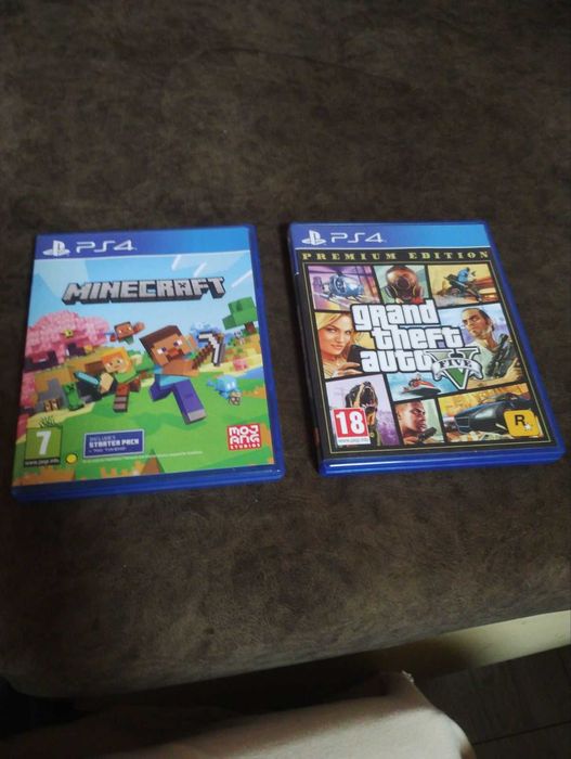 Minecraft или gta5 за Playstation 4