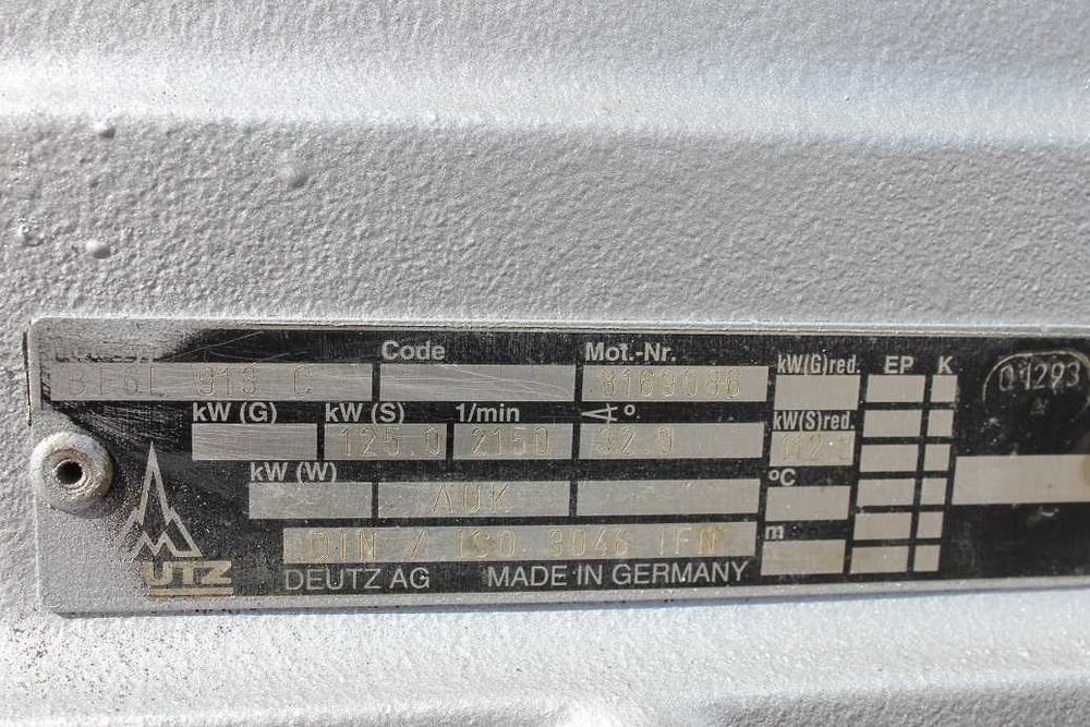 Motor complet Deutz BF6L913C - Piese de motor Deutz