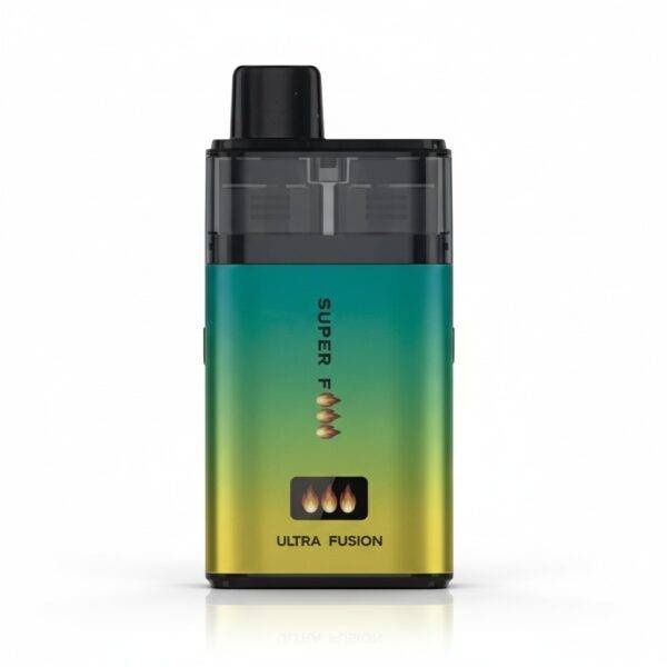 Vape 60.000 Puffs 2 Arome SuperFire Crystal 4 Cartuse cu Lichid