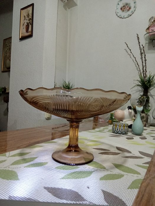 Фруктовницы Цветное Чершское стекло